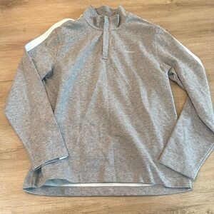 Calvin Klein gray quarter zip pullover
